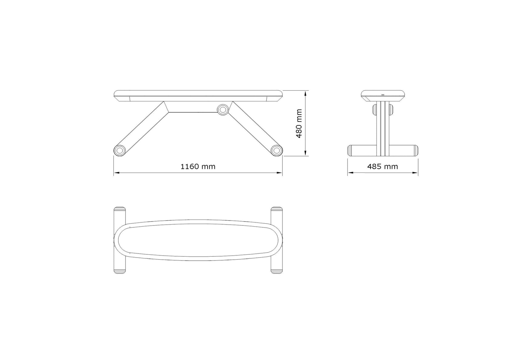 BANKA™ BASIC GYM WEIGHT BENCH