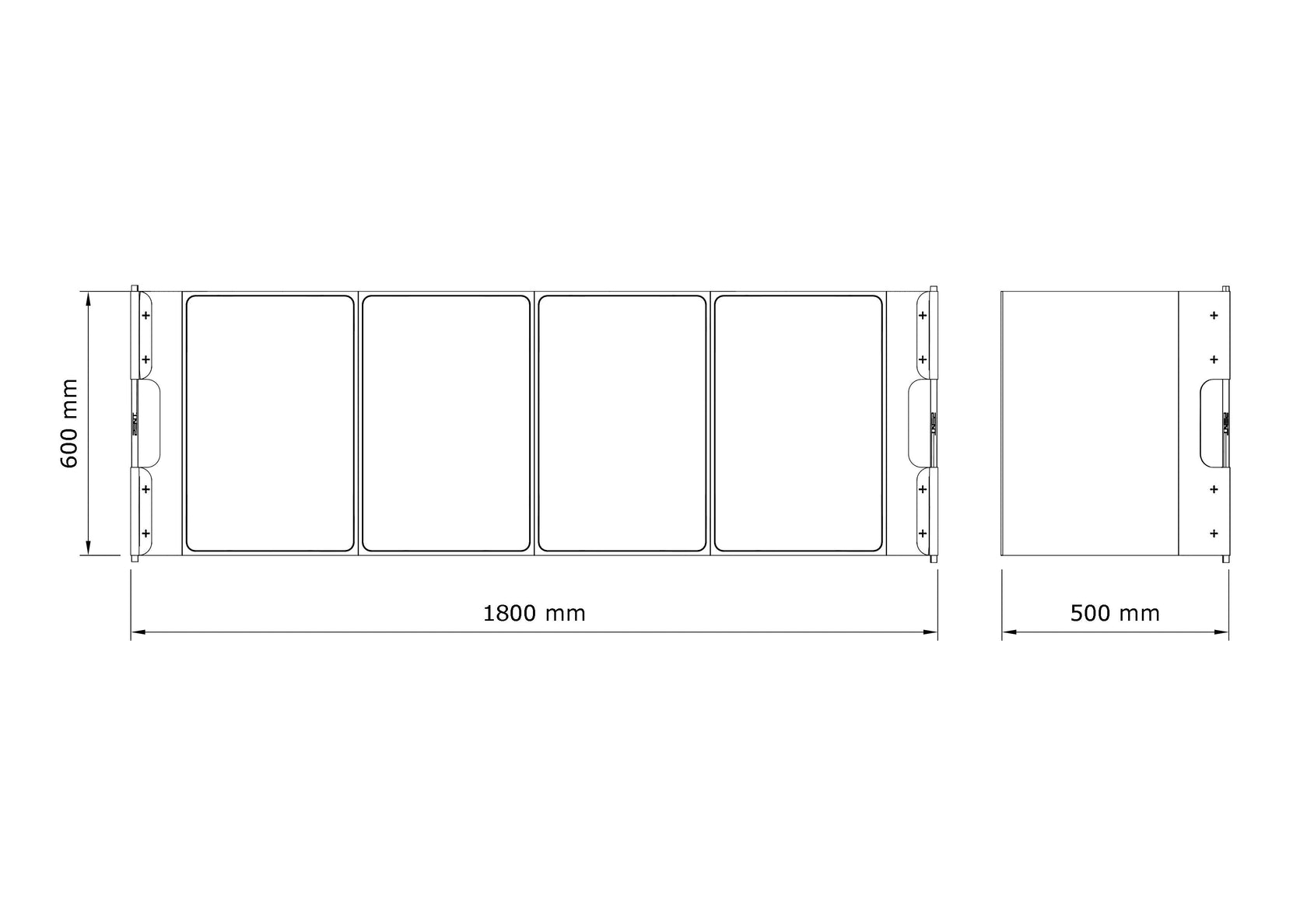 MATA™ HANDCRAFTED LEATHER FITNESS MAT LARGE