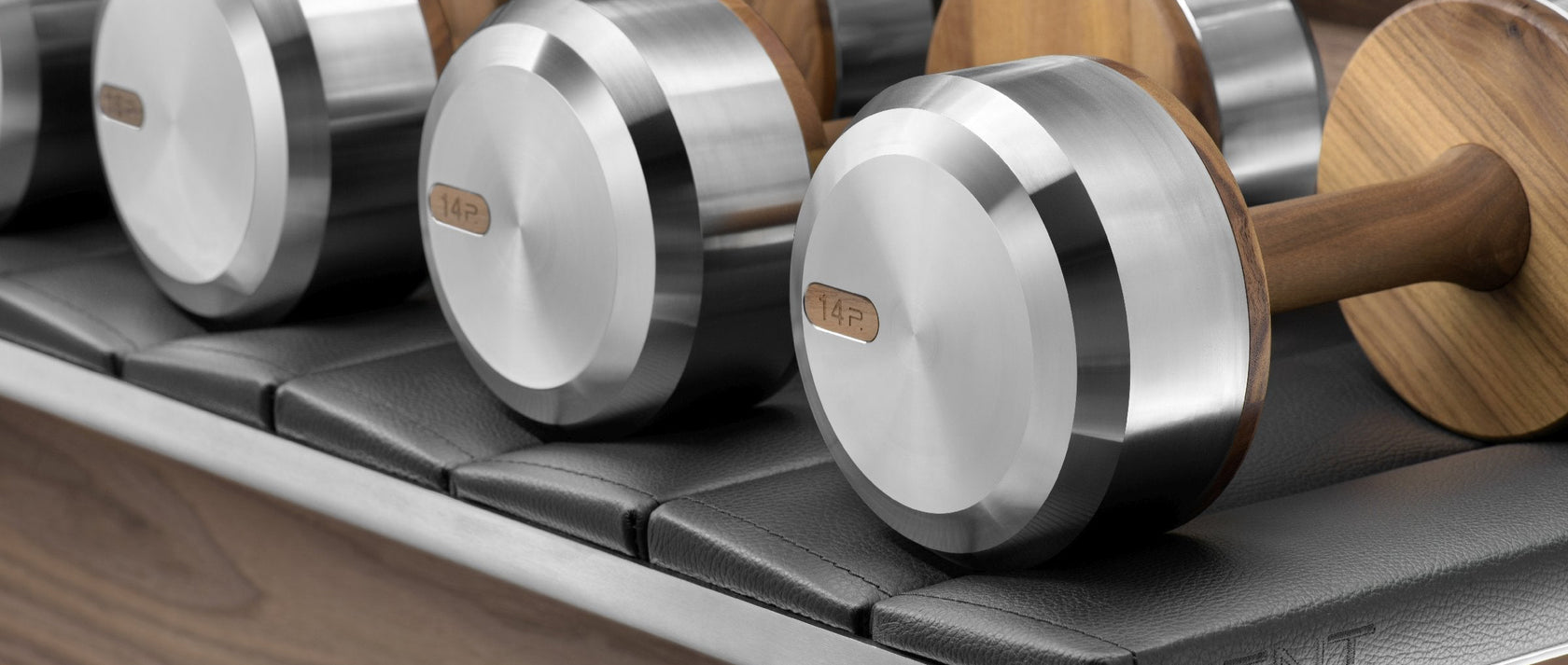 COLMIA™ ULTRA LIGHT - DUMBBELLS WITH HORIZONTAL RACK